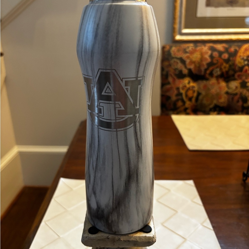 Gray and Silver Tumbler